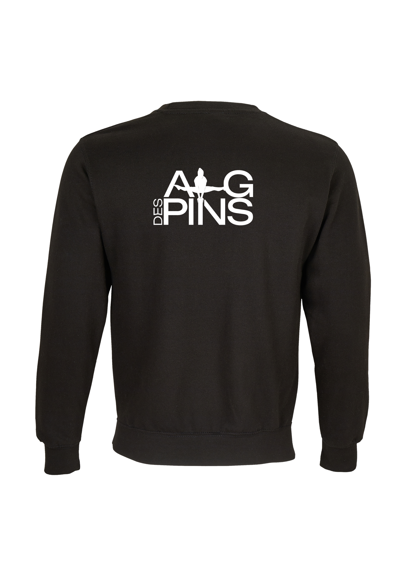 Sweat Adulte Club Noir AGP - COLUMBIANOIRLOGOAGPDOS